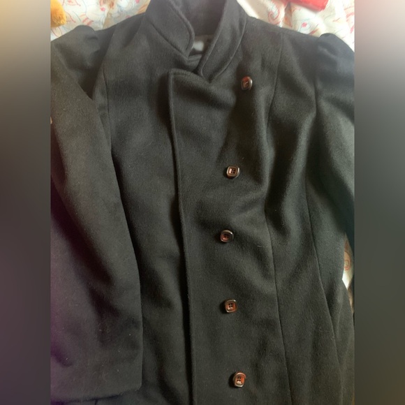 Vintage Worumbo wool long trench coat - Picture 6 of 7